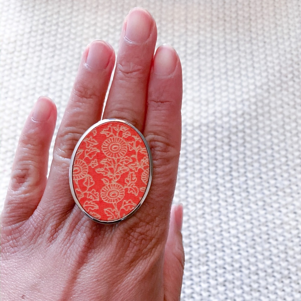 Organge Vintage Ring